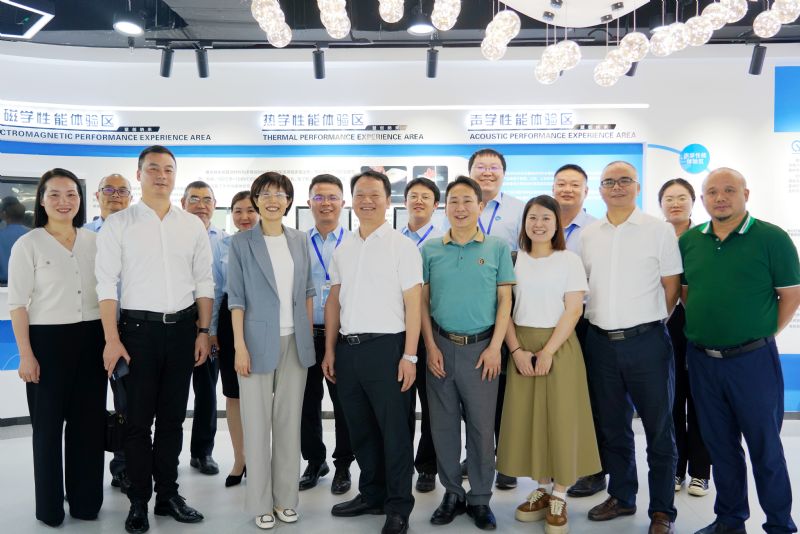 醴陵市領導考察盟創納米，共謀“新材料+節能”合作